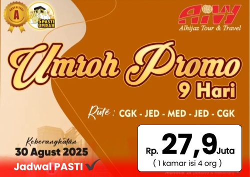 Paket Haji Plus 2025 Alhijaz Indowisata