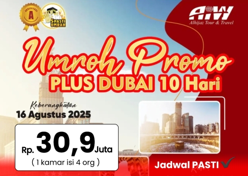 Paket Haji Plus 2025 Alhijaz Indowisata